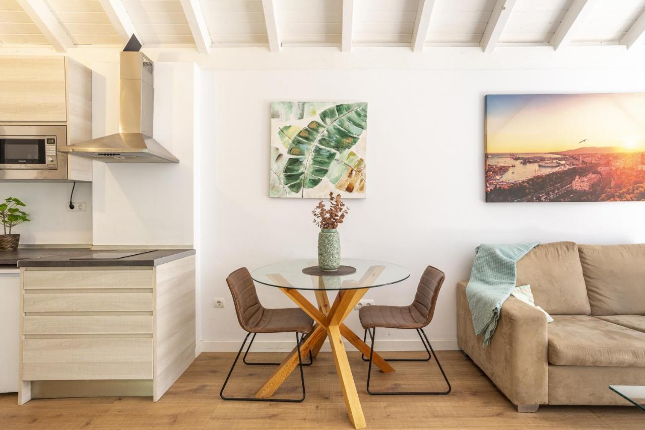 Urbe10 Terrace Constitucion 1 Bedroom Apartment Malaga Luaran gambar