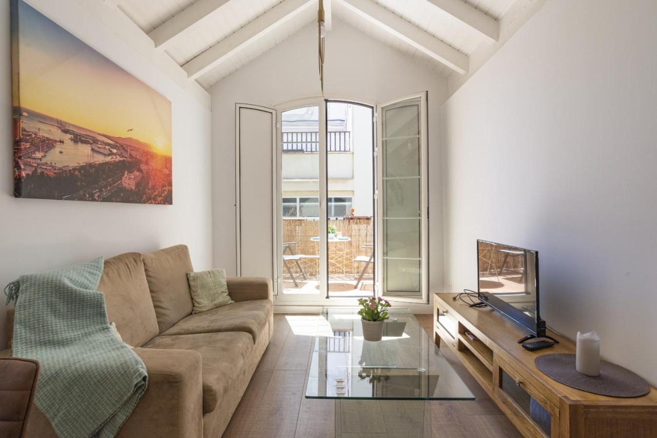 Urbe10 Terrace Constitucion 1 Bedroom Apartment Malaga Luaran gambar