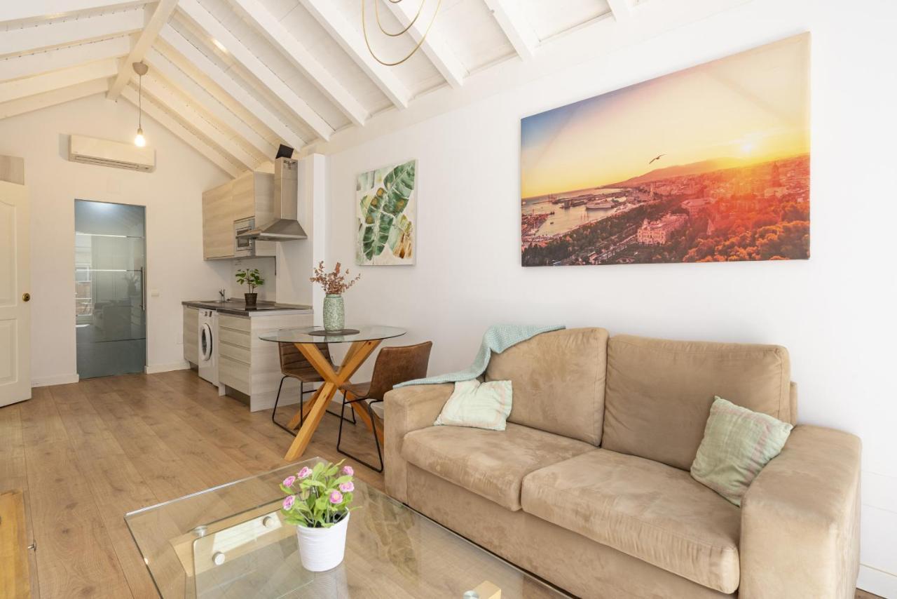 Urbe10 Terrace Constitucion 1 Bedroom Apartment Malaga Luaran gambar