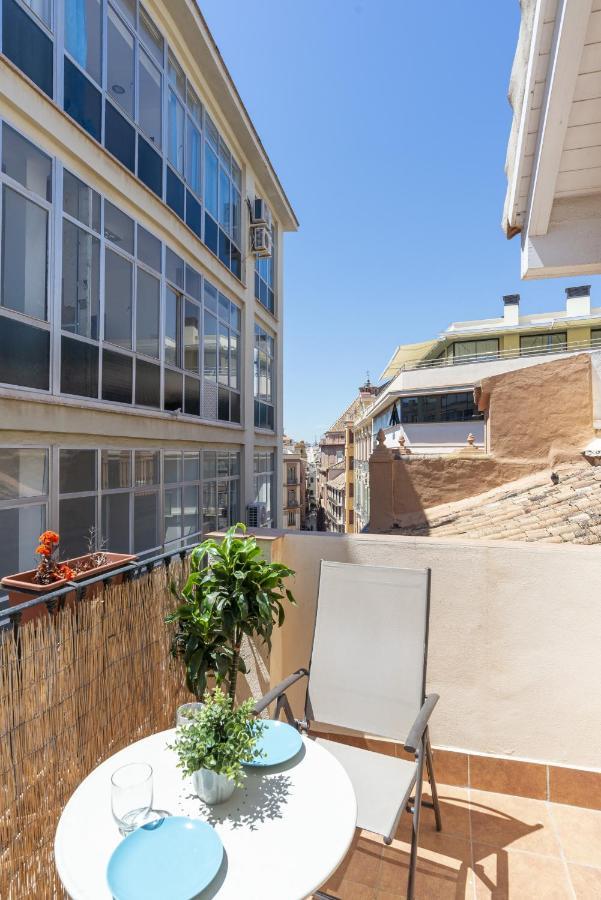 Urbe10 Terrace Constitucion 1 Bedroom Apartment Malaga Luaran gambar